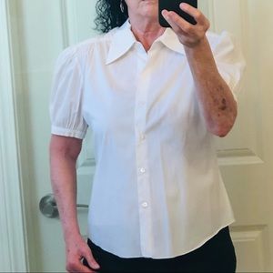 Trina Turk White Shirt - Dress up or down. Nordstrom purchase. Priced to SELL!!!